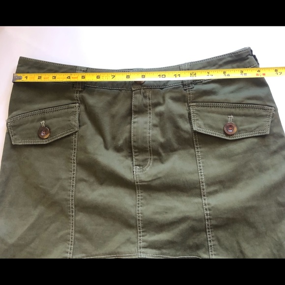 Anthropologie Maeve Utility Flounced Skirt - Picture 6 of 7